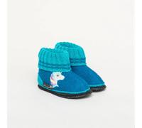 Kitz-Pichler Kauns Einhorn Kinder Hüttenschuh | Kinder Filz-Hausschuh | Farbe Blau | Kinder-Hausschuh in Größe 27 Arctic Blue 27