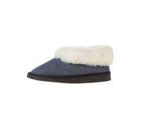 kitz pichler Leder-Hausschuhe "Gisi" in Blau - Größe 39 | Damen Pantoletten