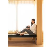 kitz-pichler Lammfell-Hausschuh Gisi für Damen & Herren | Fellhüttenschuh aus echtem Lammfell - Gummilaufsohle für Drinnen & Draußen | Eine Nummer größer bestellen Braun | 42