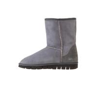 kitz-pichler Leder-Winterboots "WF Lamb-AMY" in Grau - Größe 39 | Herrenstiefel
