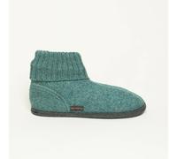 Kitz-Pichler Oetz Hüttenschuh | Damen & Herren Hausschuh | Pantoffel Farbe oceangreen Größe 37 oceangreen 37