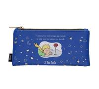 KIUB Federmäppchen, flach, Motiv: Der kleine Prinz, der die Rose beobachtet (18 x 8 cm)