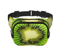 Kiwi Slice Bauchtasche, kleine modische Umhängetasche, leicht, für Damen und Herren, Laufen, Workout, Wandern, Reisen
