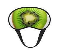 Kiwi Slice Schlafmaske für Damen und Herren, weiche und bequeme Schlafmaske, Verdunkelung, Augenabdeckung für Reisen, Yoga, Nickerchen, Schichtarbeit