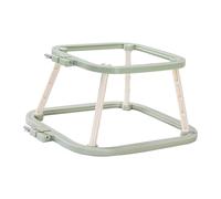 KIXZSAZ Stickrahmen Ständer für den Schreibtisch, verstellbar für lange Haltbarkeit und optimale Funktionalität, runder Stickrahmen, Grün, 24 x 22 x 12 cm