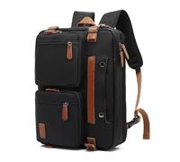 KIXZSAZ Wasserdichter Laptop Rucksack aus Nylon, Reisetasche für Herren, für Computer und andere wasserdichte Rucksäcke, Laptop Rucksack für Herren, Schwarz