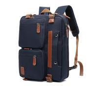 KIXZSAZ Wasserdichter Laptop Rucksack aus Nylon, Reisetasche für Herren, für Computer und andere wasserdichte Rucksäcke, Laptop Rucksack für Herren, Blau