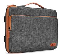 KIZUNA 17 Zoll Laptop Tasche Notebook Laptoptasche 17.3 für LG Gram 17 2022/17,3" Lenovo ThinkBook Plus 17/ASUA Vivobook 17/MSI 17/Dell X17 R1/HP Envy 17 Sleeve Wasserdicht Rucksack Hülle Bag,Braun