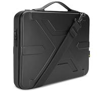 KIZUNA Laptop Tasche 16 Zoll Hartschalen Eva Notebook Laptoptasche für MacBook Pro 16 M4 & M3 2024/16" Lenovo IdeaPad Flex 5i/IdeaPad 5 Pro/Legion Slim 5i/HP Envy x360 15/Dell XPS Hülle Case,Schwarz