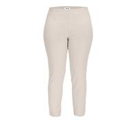 KJ Brand by Adler Mode Damen Schlupfhose `Susie XS Ankle` in Stretch-Bengalin Beige,46