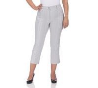 KjBRAND - Bea 7/8 silber gestreift - Gr. - 50
