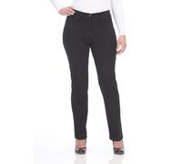 KjBRAND Hose »Betty Straight Leg, Denim«, schwarz