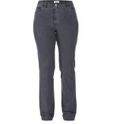Stretch-Jeans KJBRAND "Betty Denim Stretch", Damen, Gr. 46 (23), K-Gr, grau (denim graphit), Denim/Jeans, Obermaterial: 85% Baumwolle, 13% Polyester, 2% Elasthan, unifarben, Basic lang, Jeans, mit Str