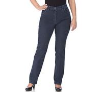 Stretch-Hose KJBRAND "Betty", Damen, Gr. 46, N-Gr, blau (denim stone), Denim/Jeans, Obermaterial: 78% Baumwolle, 18% Polyester, 4% Elasthan, gerade lang, Hosen, super Stretch (74086931-46) denim stone