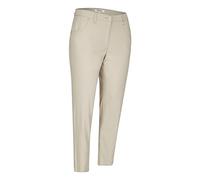 Chinohose KJBRAND "Betty Chino", Damen, Gr. 52, N-Gr, beige, Web, Obermaterial: 60% Baumwolle, 37% Polyamid, 3% Elasthan, bequem knöchellang, Hosen Chinohose, mit Komfortbund (97191327-52)