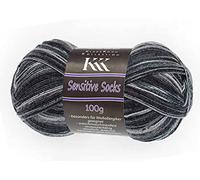 KK-Kollektion Sensitive Socks Color 25 - schwarz/anthrazit/hellgrau