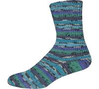 KK-Kollektion Sensitive Socks Color 74 - blau/grün/hellblau/grau