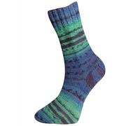 KK-Kollektion Sensitive Socks Color 91 - blau/grün/anthrazit