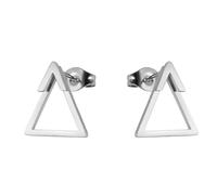 KKJOY Wassertropfen Ohrstecker Edelstahl Geometrische Quadratische Ohrstecker Dreieck Ohrringe Schmuck Geschenk für Frauen Charming Ladies