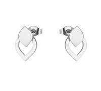 KKJOY Wassertropfen Ohrstecker Edelstahl Geometrische Quadratische Ohrstecker Dreieck Ohrringe Schmuck Geschenk für Frauen Charming Ladies