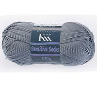 KKK-Online Sockenwolle Sensitive Socks grau