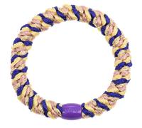 KKNEKKI Haargummi royalblau/altrosa/pastellgelb/glitzer