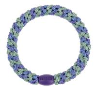 Kknekki Purple green glitter stripe