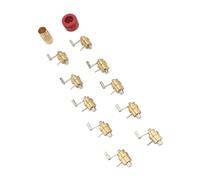 KKPLZZ Uhr Mainspring Winder Messing Professional Mainspring Winder Set für Uhrmacher 10 Modelle