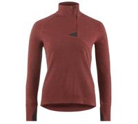 Klättermusen Women’s Huge Half Zip Sweater Pullover, L, madder red