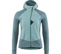 Klättermusen Women's Hugin Zip Hoodie Frost Green/Jade Green Frost Green-Jade Green XS