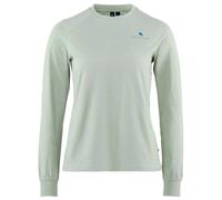 Klättermusen - Women's Root Logo L/S Tee - Longsleeve, Gr. L, grau (SeaFoam)