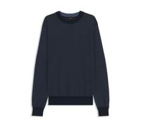 BOSS Herren Strickpullover aus Baumwollmix KLAPOK, marine, Gr. S