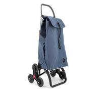 Klappbarer Einkaufstrolley Rolser I-Max MF 6 Räder Treppensteiger - Denim