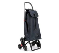 Klappbarer Einkaufstrolley Rolser I-Max MF 6 Räder Treppensteiger - Grau