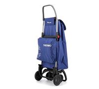 Klappbarer Einkaufstrolley Rolser I-Max Thermo Zen 4 Räder (2 drehbare) - Blau