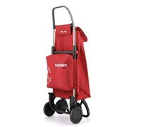 Klappbarer Einkaufstrolley Rolser I-Max Thermo Zen 4 Räder - Rot