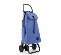 Klappbarer Einkaufstrolley Rolser I-Max Tweed 4 Räder - Blau