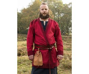 Klappenrock Bjorn, Wikinger-Mantel, rot S