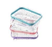 Klare - Mesh, | Reißverschlüsse Hartbeutel transparente Koffer Hartschale Reißverschluss Gehäuse, wasserdichte kosmetische Toilettenbeute
