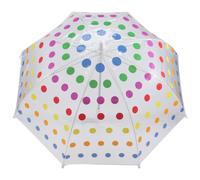 Klarer Bubble-Regenschirm für Kinder Herren- und Damen-Kinderregenschirm Transparenter modischer Regenschirm mit langem Griff