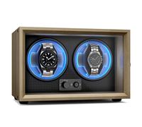 Klarstein Brienz 2 Uhrenbeweger | 4 Modi | leise | Holzoptik | Flexibles Kissen Brienz 2 Uhrenbeweger - Stilvolles Design und leiser Betrieb