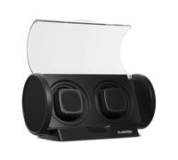 Klarstein Lugano Uhrenbeweger Kunststoff 2 Uhren 4 Modi schwarz