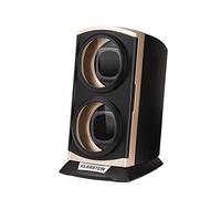 Klarstein St. Gallen Premium Uhrenbeweger 2 Uhren 4 Geschwindigkeiten St. Gallen Premium Uhrenbeweger | 2 Uhrenaufnahmen | Armband: 17,5 bis 20 cm (L) / max. 2,8 cm (B) | Links- / Rechts- / bidirektionaler Lauf | 650 / 900 / 1200 / 1500 TPD | Perfect Presentation: Kunststoffgehäuse / blaue LED-Beleuchtung / Acrylfenster