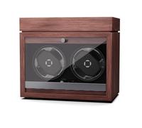 Klarstein Brienz 2 Uhrenbeweger, 2 Uhren, 4 Modi, Holz-Optik, blaue Innenbeleuchtung, Schmuckfach Brienz 2 Uhrenbeweger | 2 Uhren | flexibles Uhrenkissen | LED-Beleuchtung | 4 Rotationsmodi | Gehäuse 