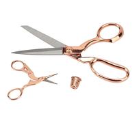 Klassé Premium Geschenk-Set Rosé Gold (1 x 22 cm/ 1 x 9,5 cm/ Fingerhut)