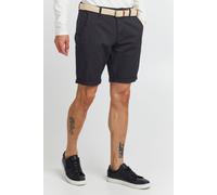 klassische 11 PROJECT PRFribus Herren Chino Shorts mit Knopf und Reißverschluss Shorts 20714807ME-194007 Schwarz M