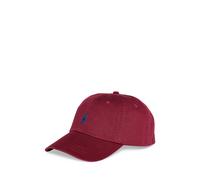 Klassische Baumwollchino-Baseballkappe EINHEITSGROESSE Red