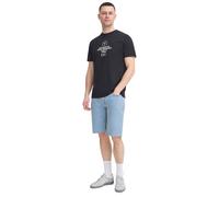 klassische BLEND BHTwister Herren Jeansshorts mit Label-Detail Denimshorts 20717730-200290 Blau XL
