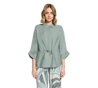 Klassische Bluse BETTY BARCLAY "Damen mit Tunnelzug", Damen, Gr. 42, chinois grün, Obermaterial: 89% Viskose, 11% Polyamid, figurumspielend normal, Blusen Bluse (99870042-42) chinois grün
