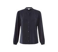 Klassische Bluse BRAX "Style VALERIA", Damen, Gr. 44, blau (navy), Web, 100% Lyocell, Blusen (87128101-44) navy